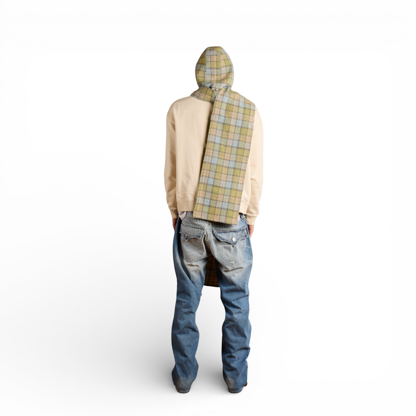 Rei's "Sea Moss" Hooded Scarf II
