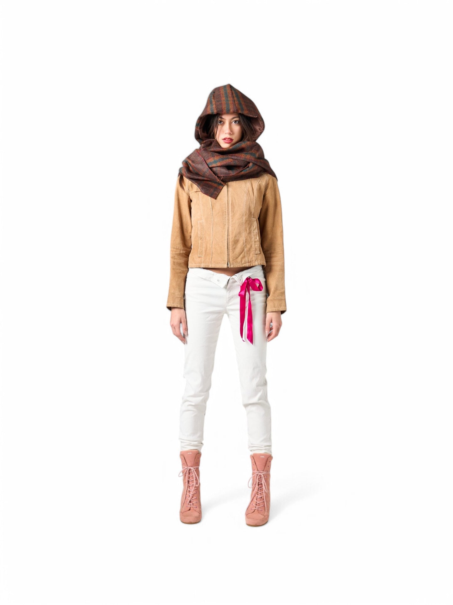 Rei's "Ember" Hooded Scarf