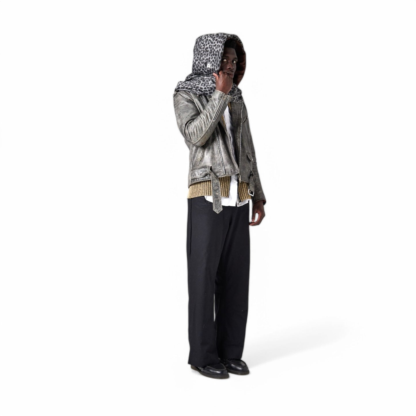 Rei's "Eclipse" Hooded Scarf