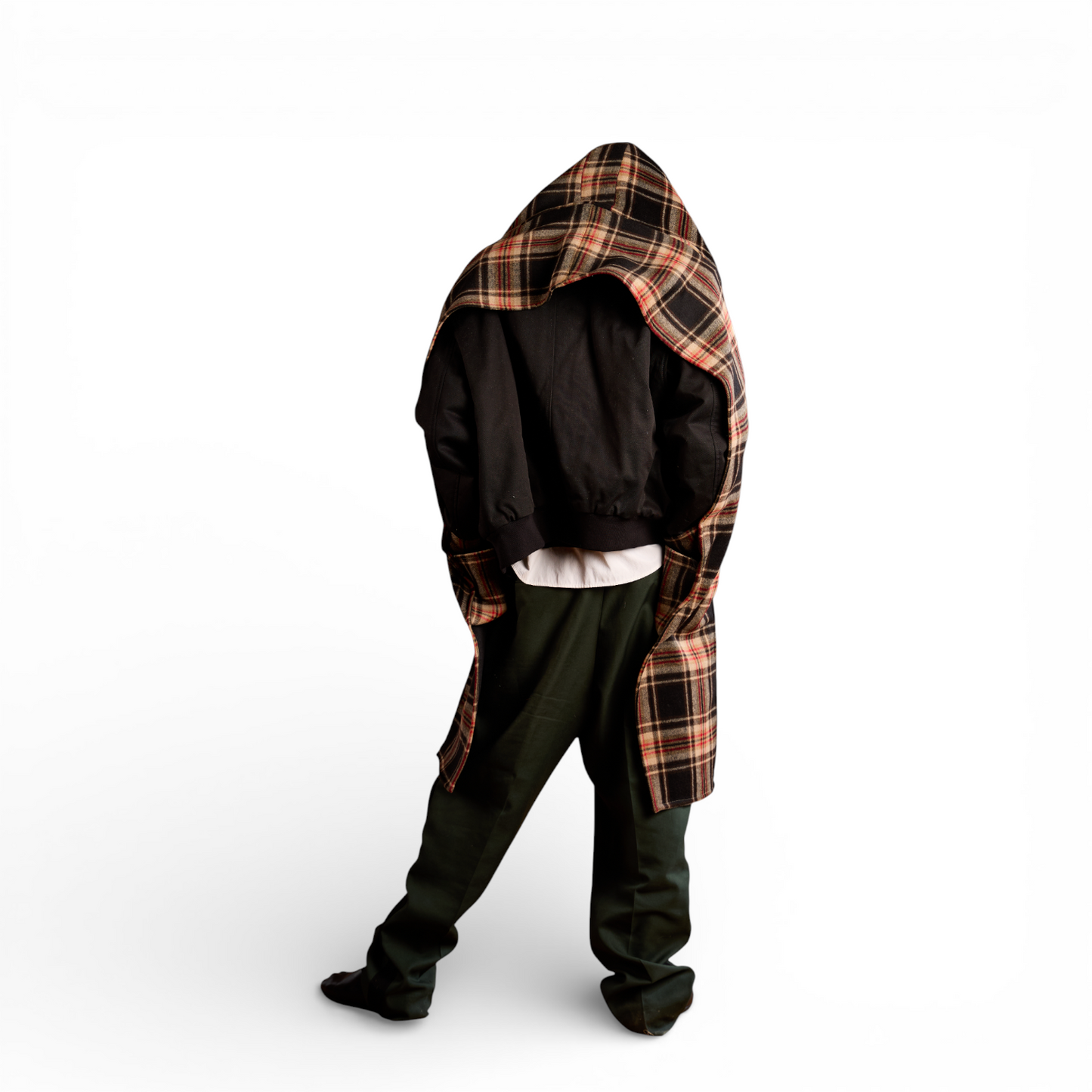 Rei's "Berry Berry" Hooded Scarf II